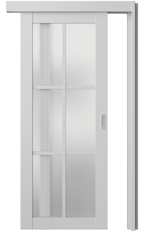 Межкомнатная дверь ZEST&nbsp;EMLAYER&nbsp;15 с&nbsp;Раздвижной&nbsp;Системой&nbsp;SHIFT | Астана