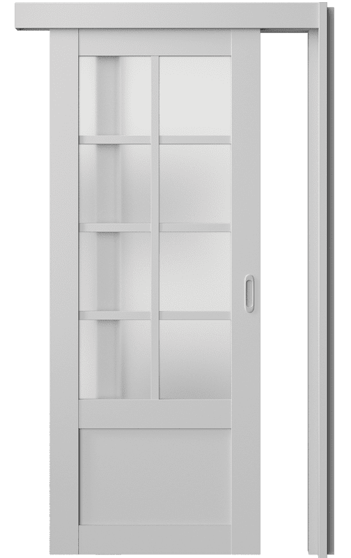 Межкомнатная дверь ZEST&nbsp;EMLAYER&nbsp;25 с&nbsp;Раздвижной&nbsp;Системой&nbsp;SHIFT | Астана