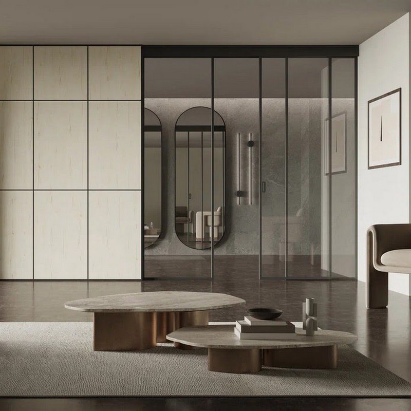 Алюминиевые перегородки Slim | Астана